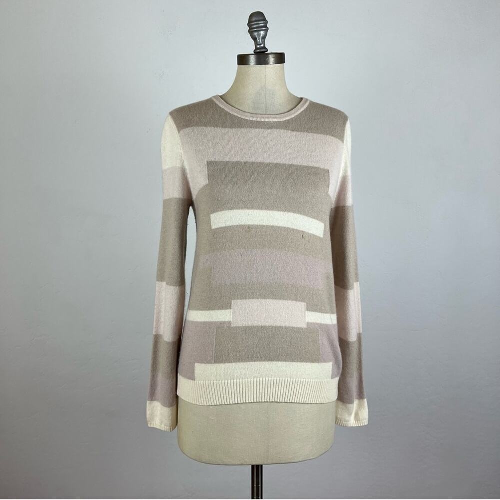 M.Patmos Cashmere Color Block Sweater